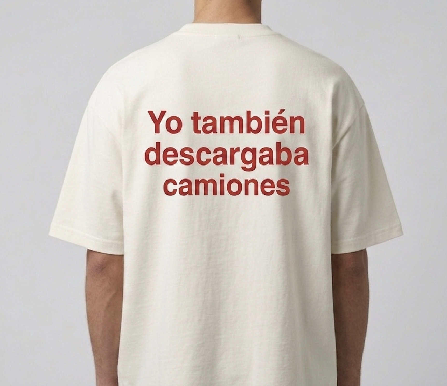 Yo también descargaba camiones
